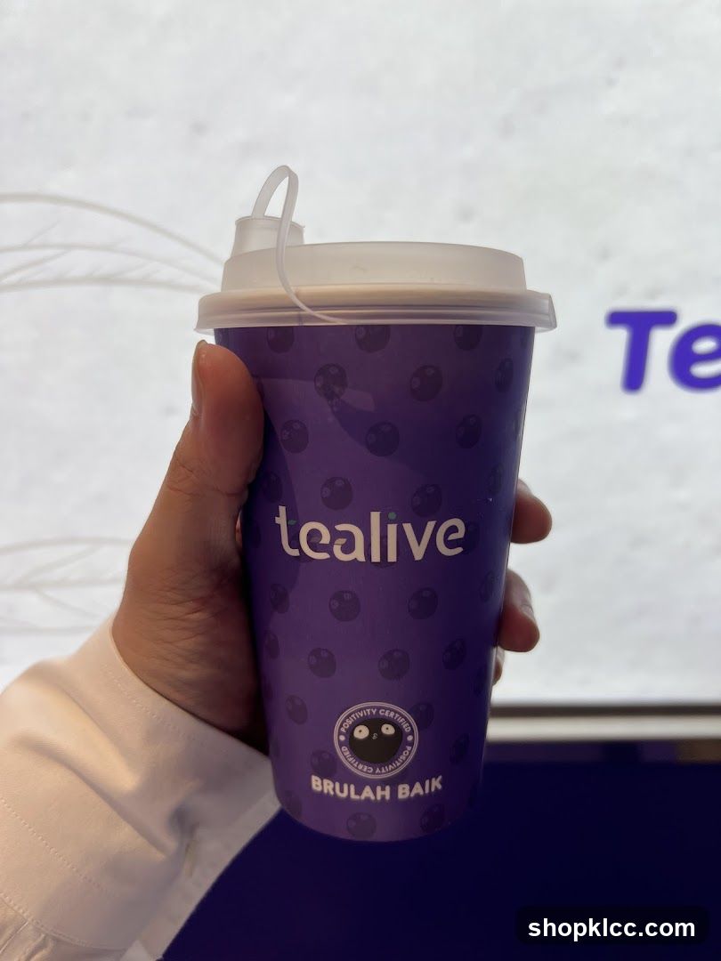 Tealive Drink Cup