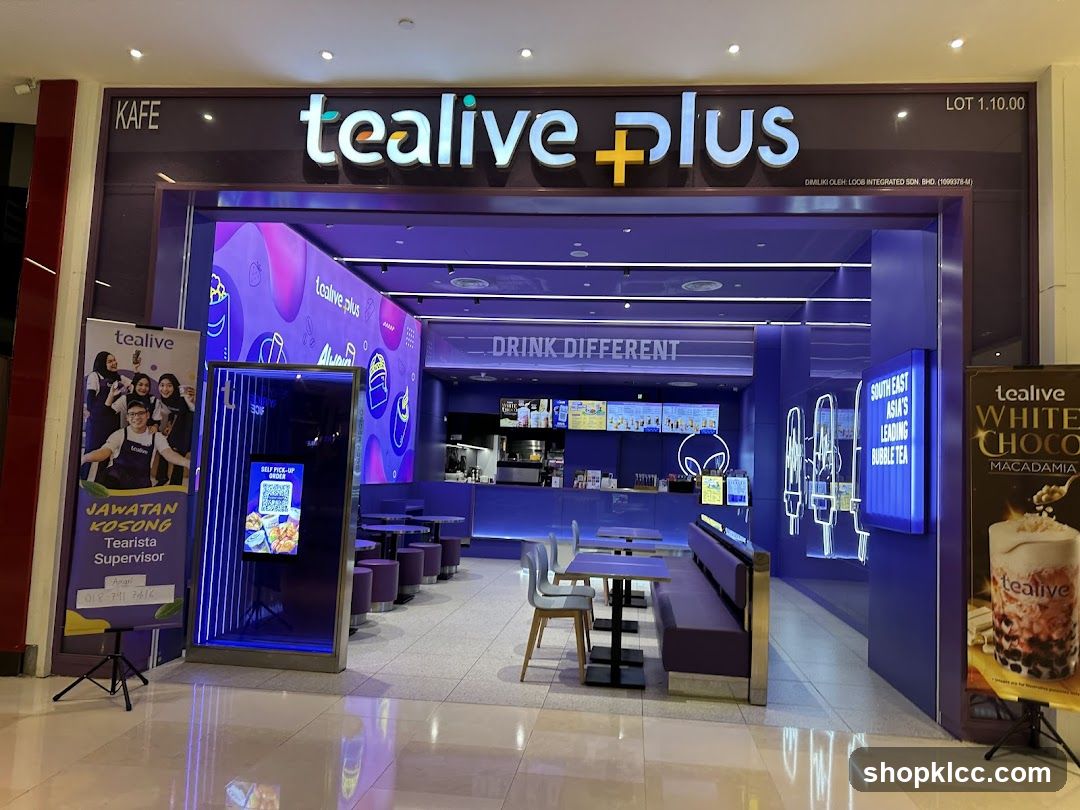 Tealive Plus • Pavilion KL