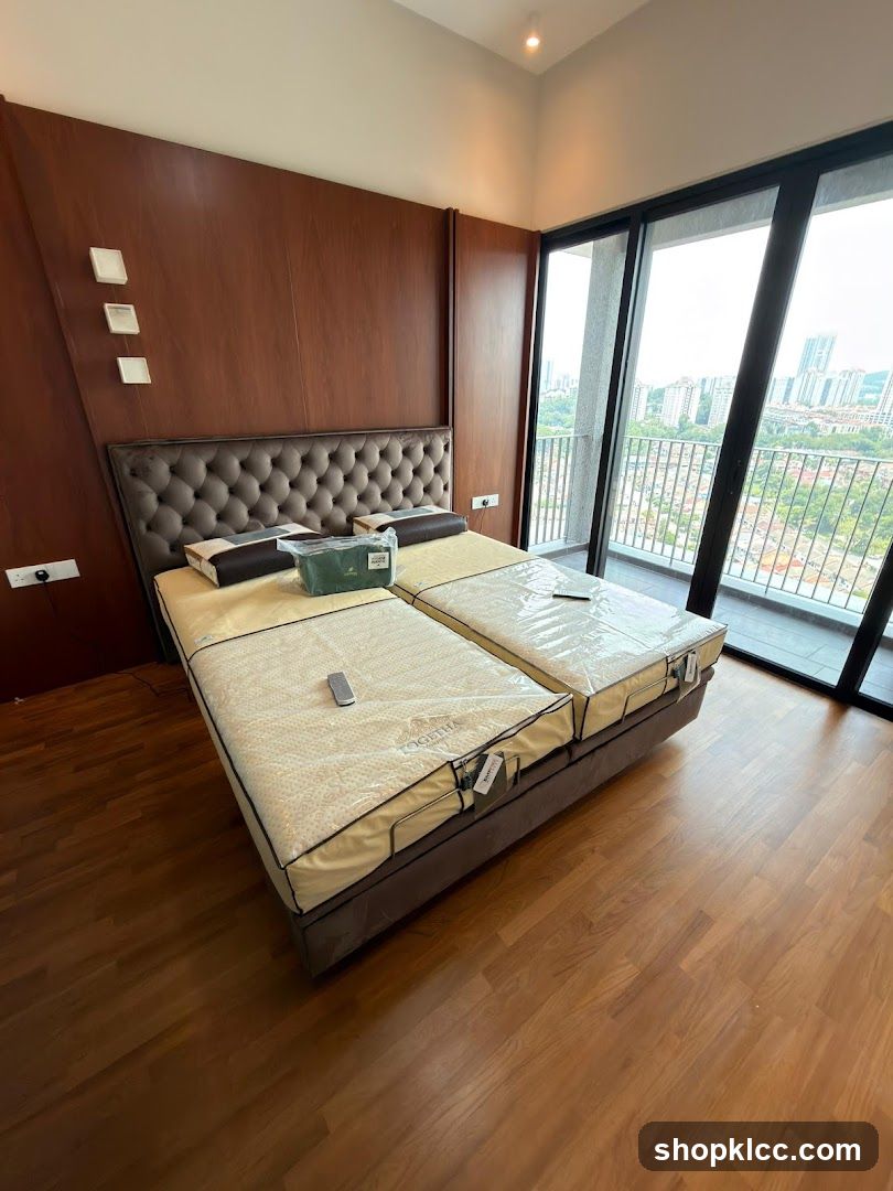 Bedroom with two beds