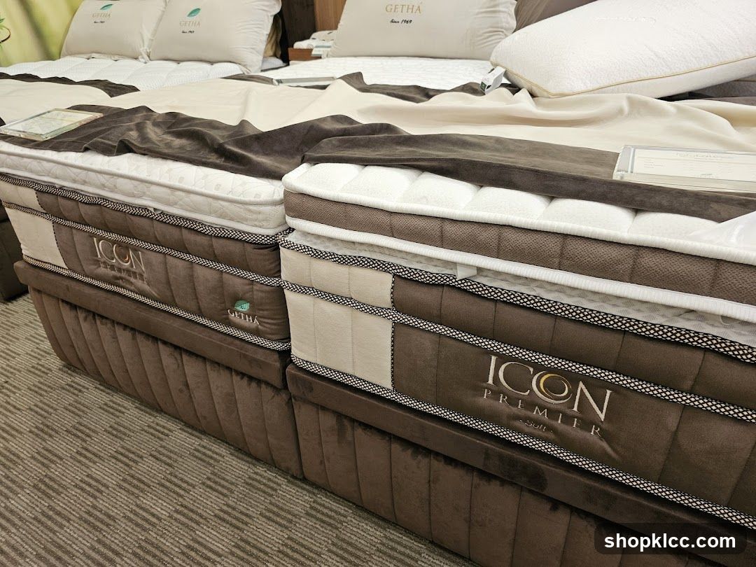 Mattresses on Display