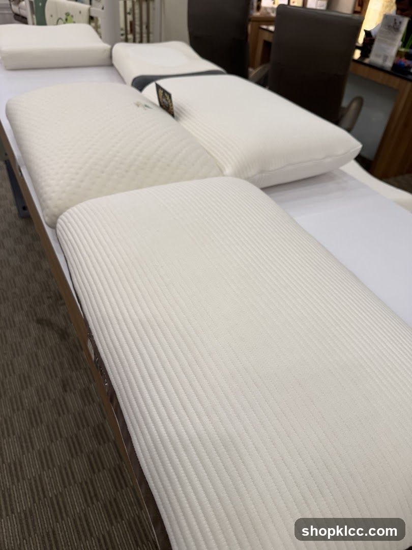 Pillows on Display
