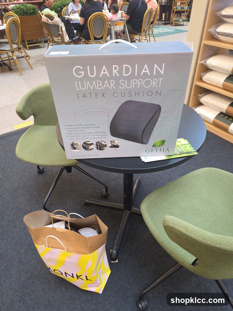 Guardian Lumbar Support Latex Cushion