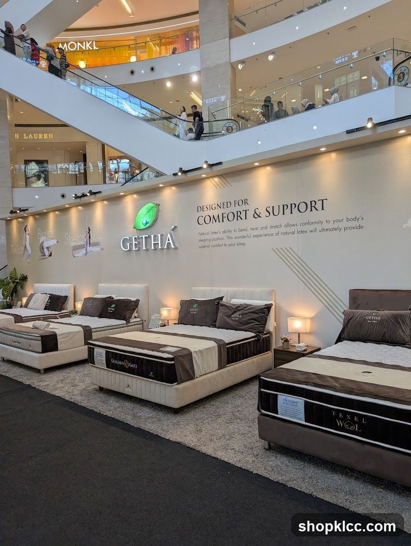 GETHA Mattress Display