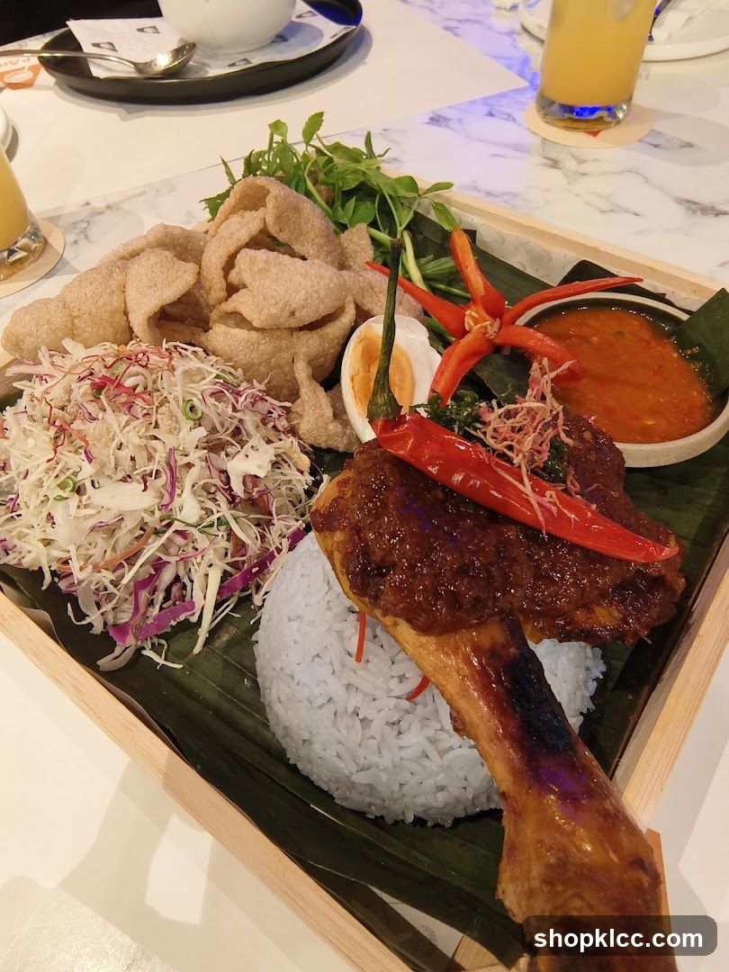 Nasi Lemak Platter