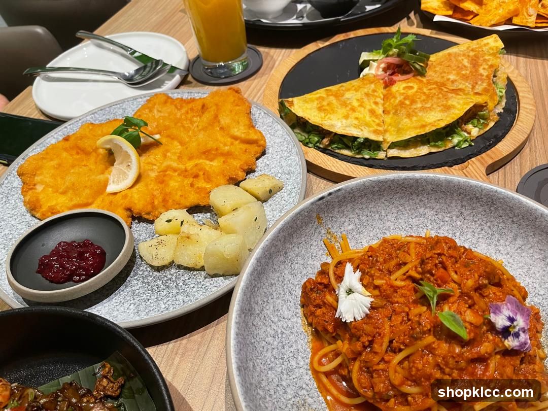 Assortment of Dishes