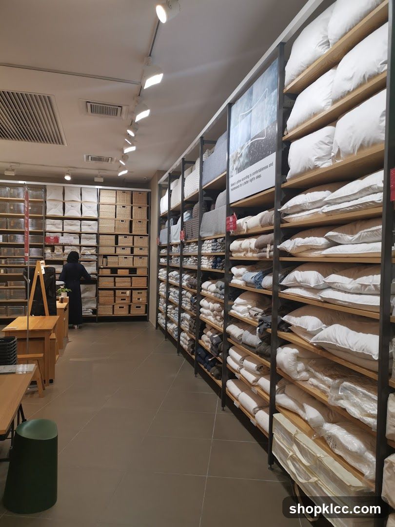 Store Interior with Shelving