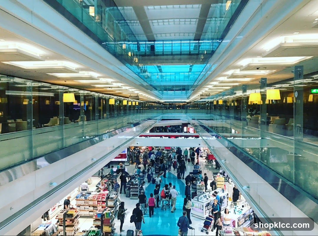 Busy Airport Terminal