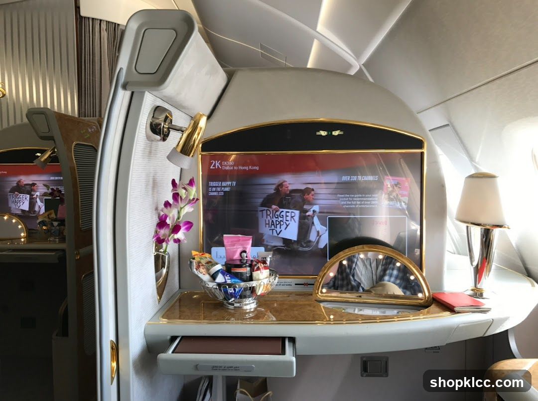 Airplane Cabin Entertainment