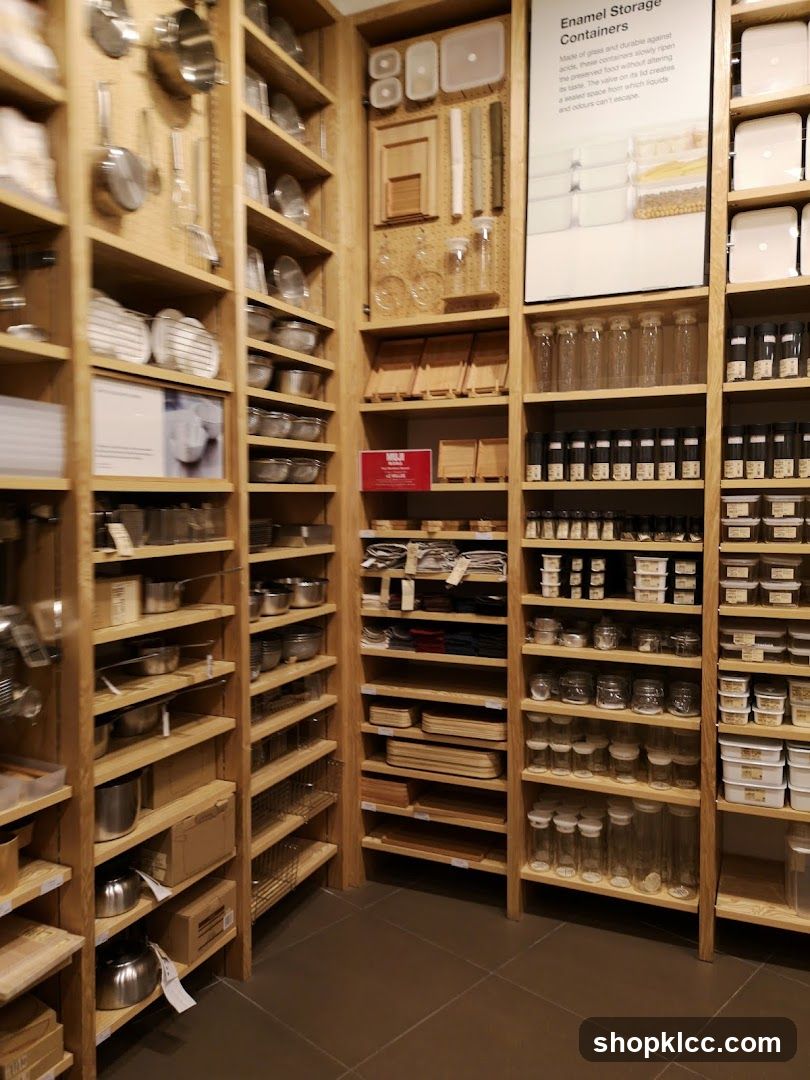 Kitchenware and Storage Display