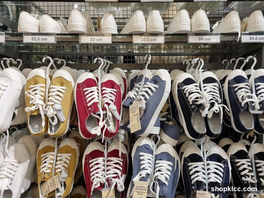 Assortment of Canvas Sneakers