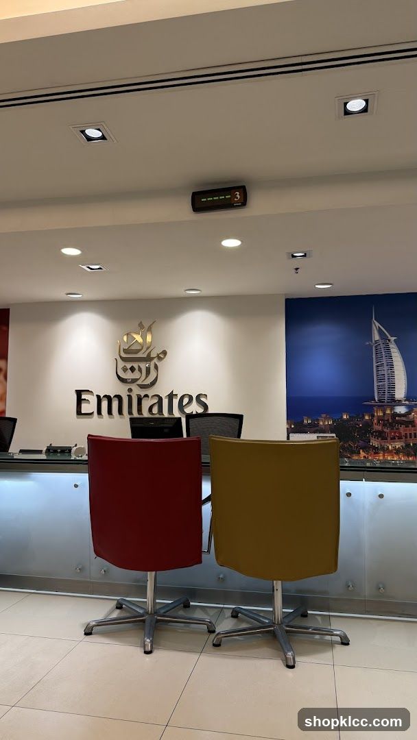 Emirates Airline Counter