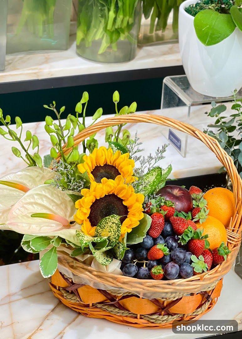 Fruit and Flower Basket