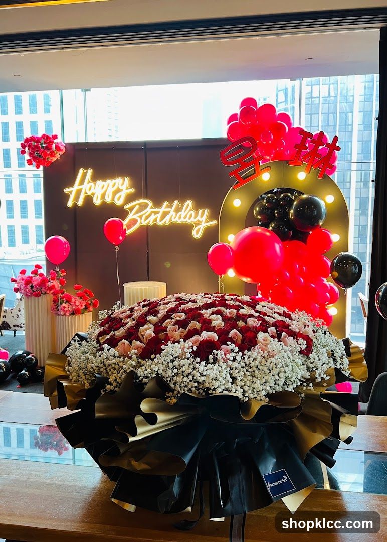 Birthday Flower Arrangement