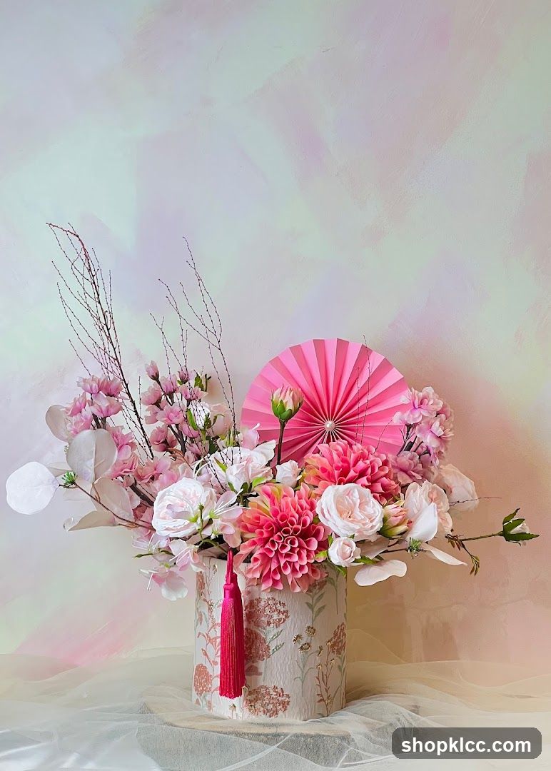 Floral Arrangement in Decorative Box