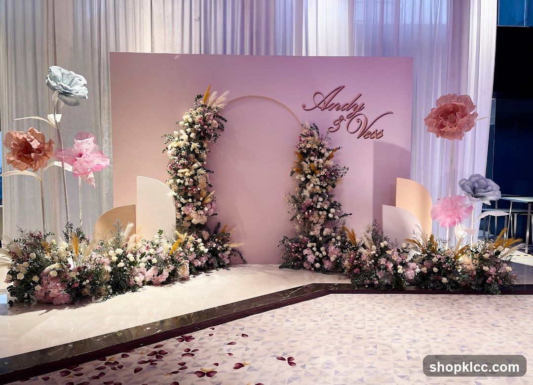 Wedding Arch with Floral Decorations