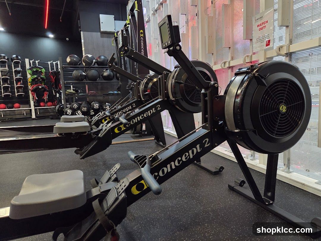 Concept2 Rowing Machines in Gym