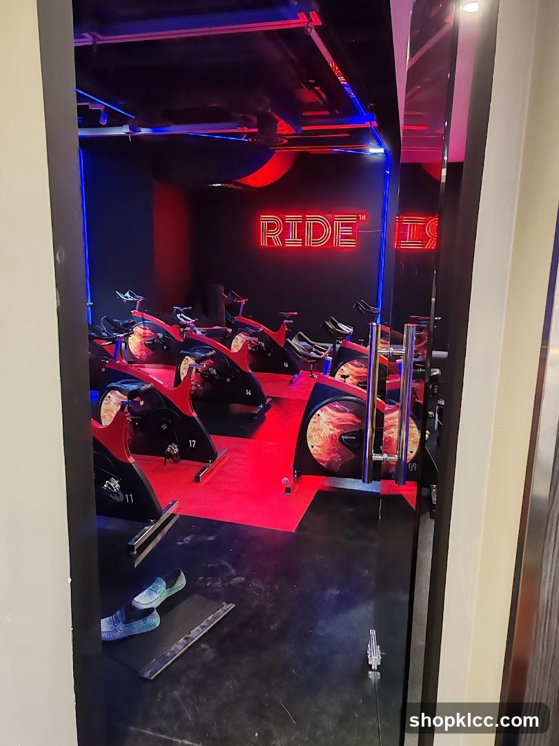 Ride Fitness Studio Interior