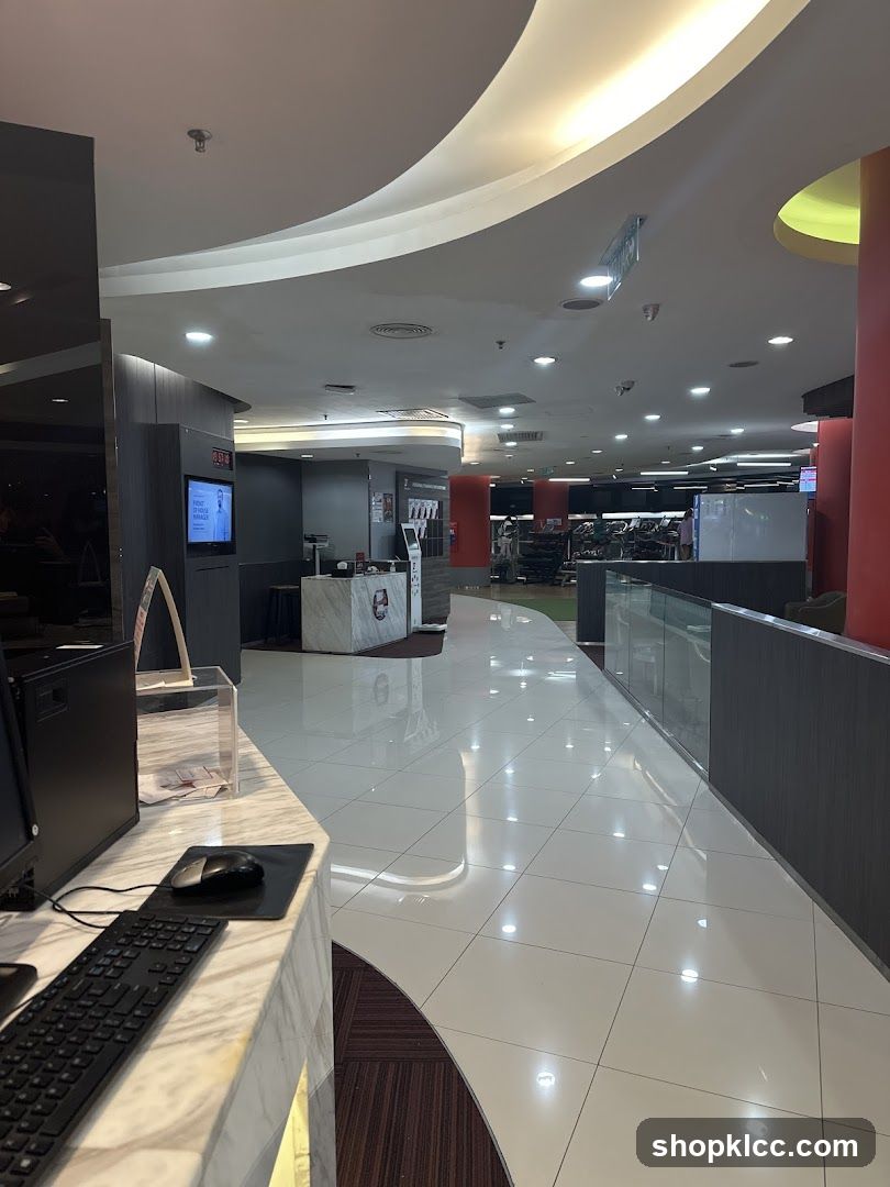 Gym Interior Lobby