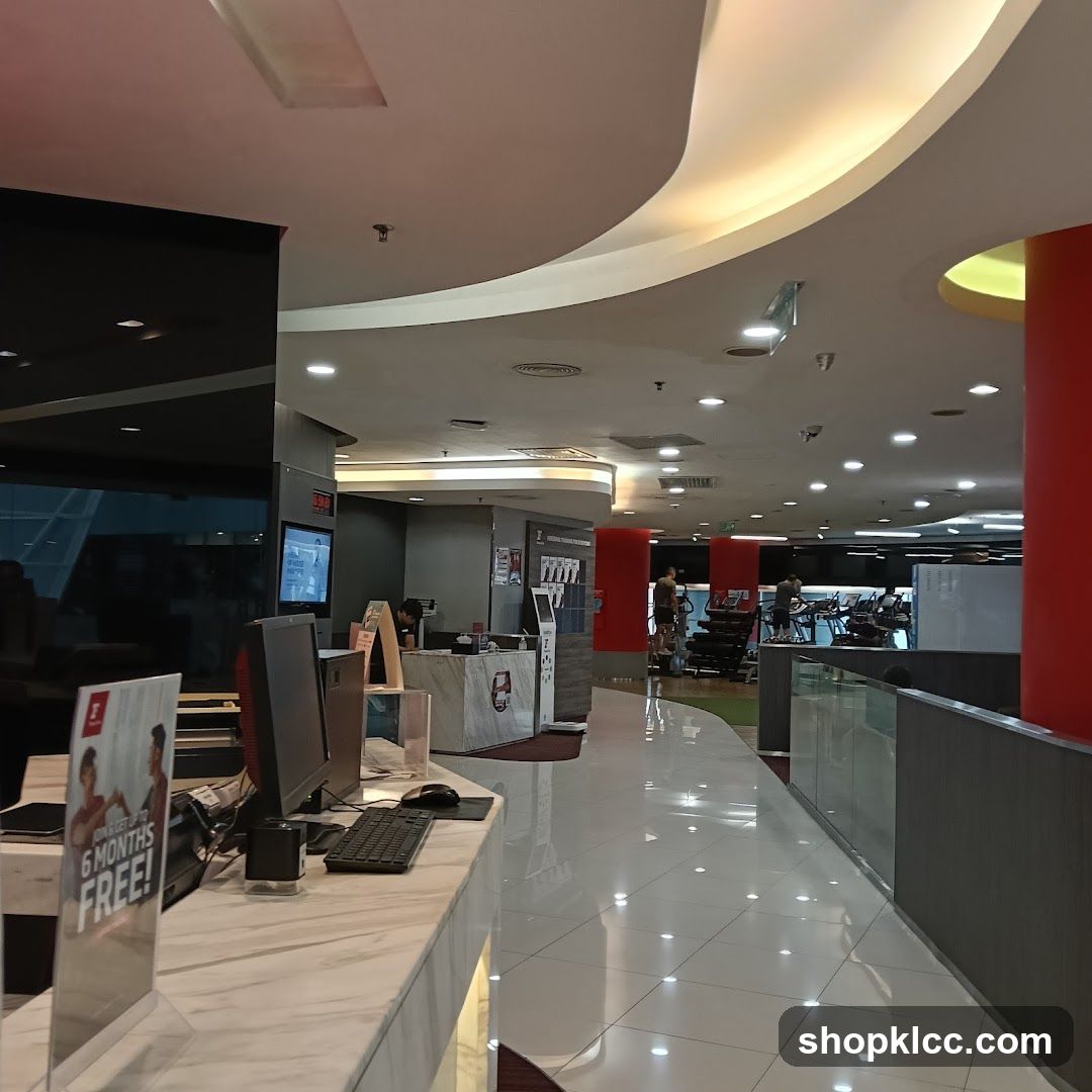 Gym Reception Area