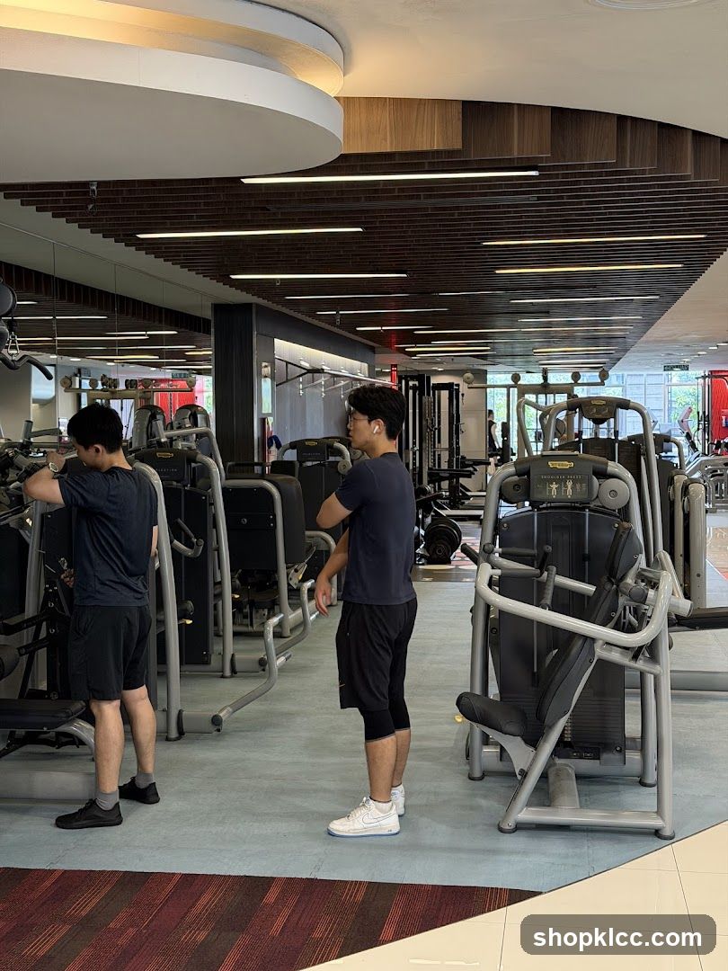 Gym Interior Scene