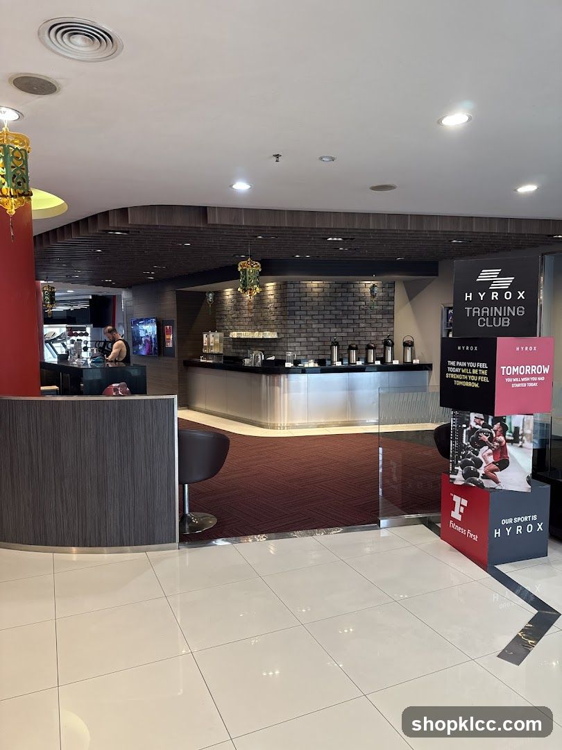 Hyrox Training Club Interior Lobby
