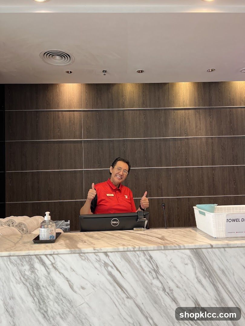 Hotel Reception Desk