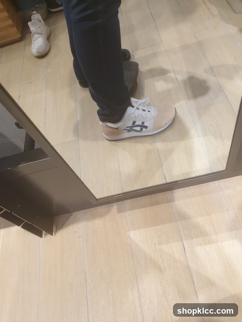 Shoe Store Interior Reflection