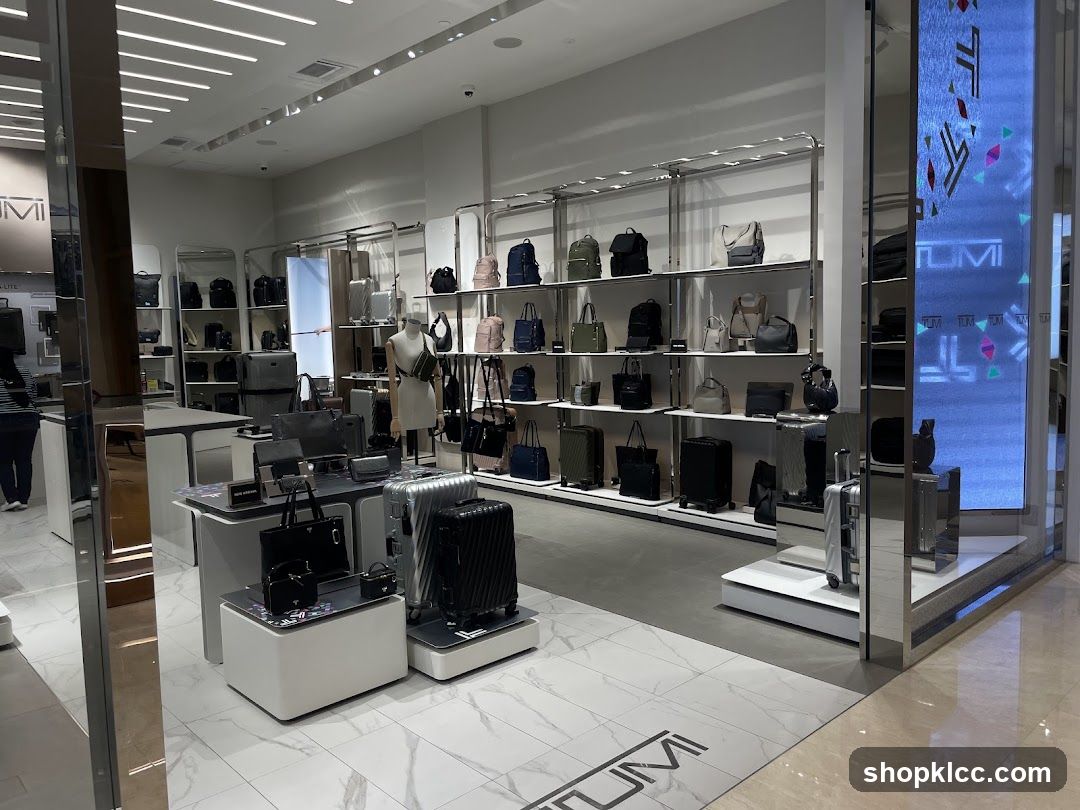 TUMI Store Interior
