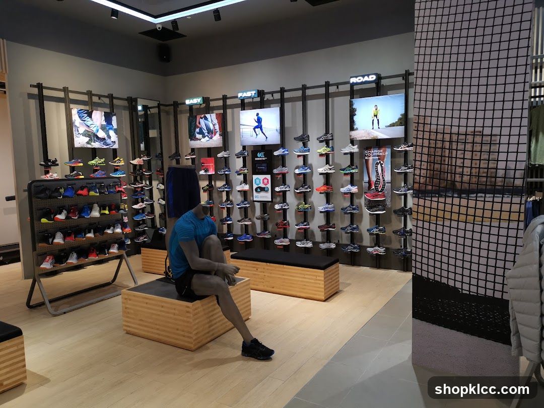 Shoe Store Interior Display