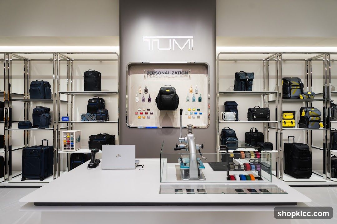 TUMI Store Interior