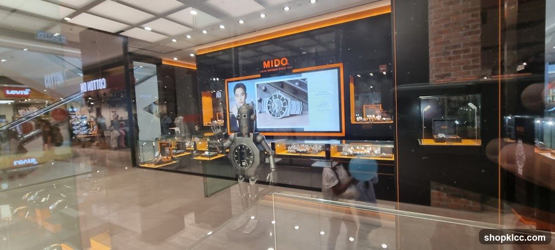 MIDO Watch Store Interior