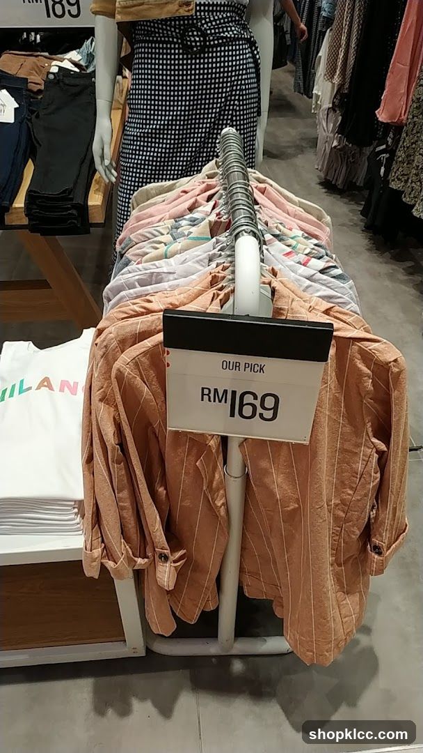 Clothing Store Interior Display