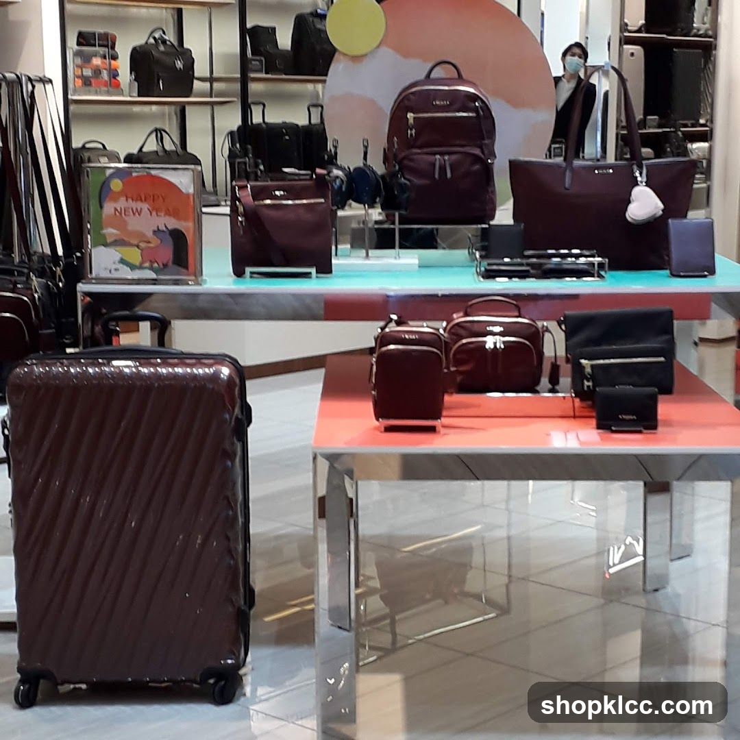 Travel Accessories Display