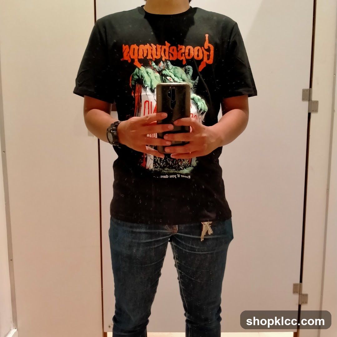 Mirror selfie in a room