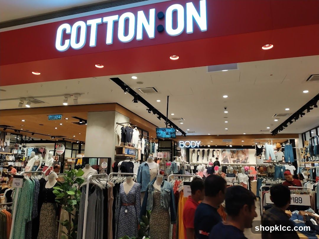 Cotton On Store Interior