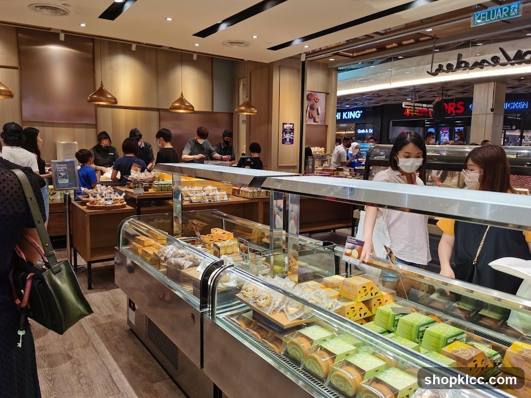 Bakery Interior with Customers
