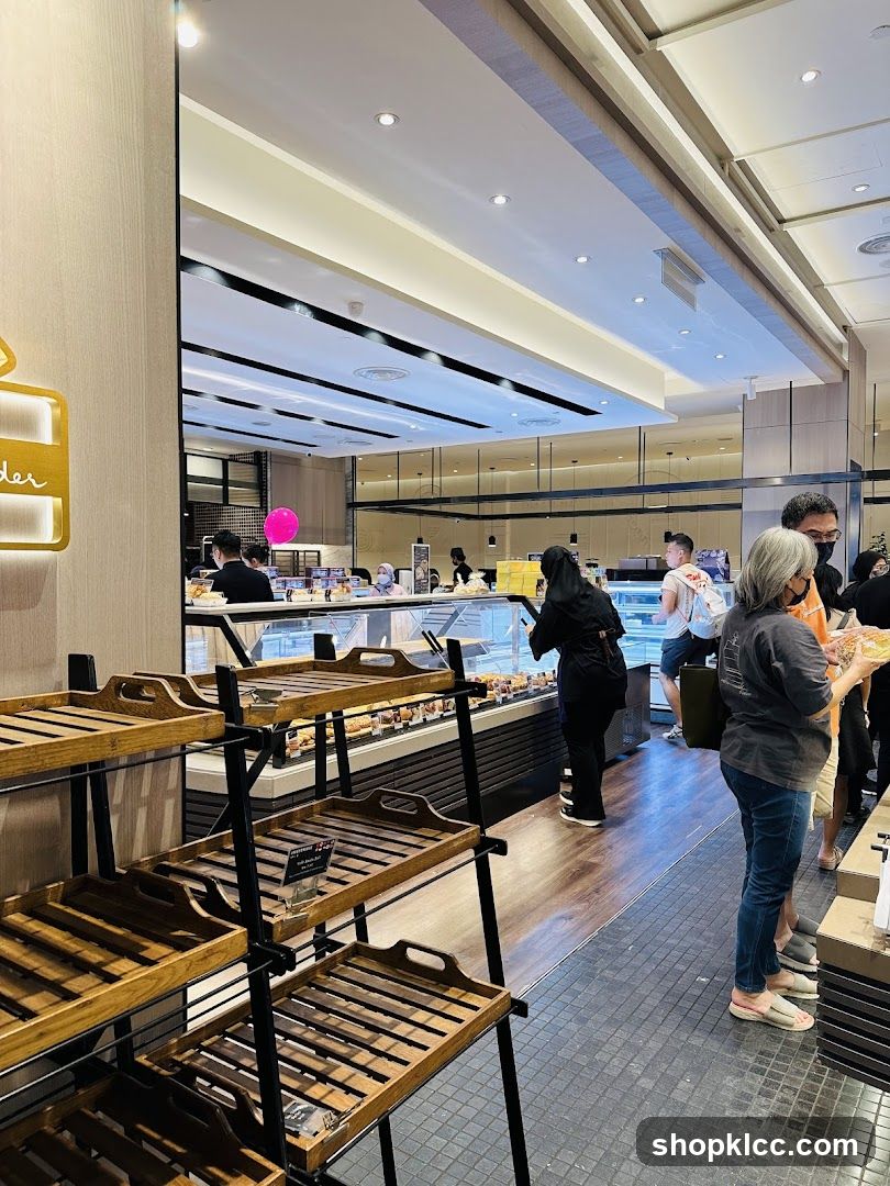Bakery Interior with Customers