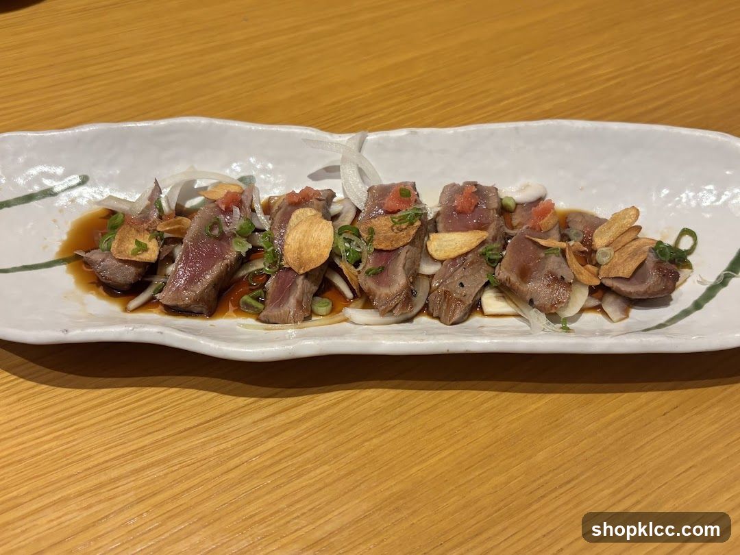 Seared Tuna Tataki