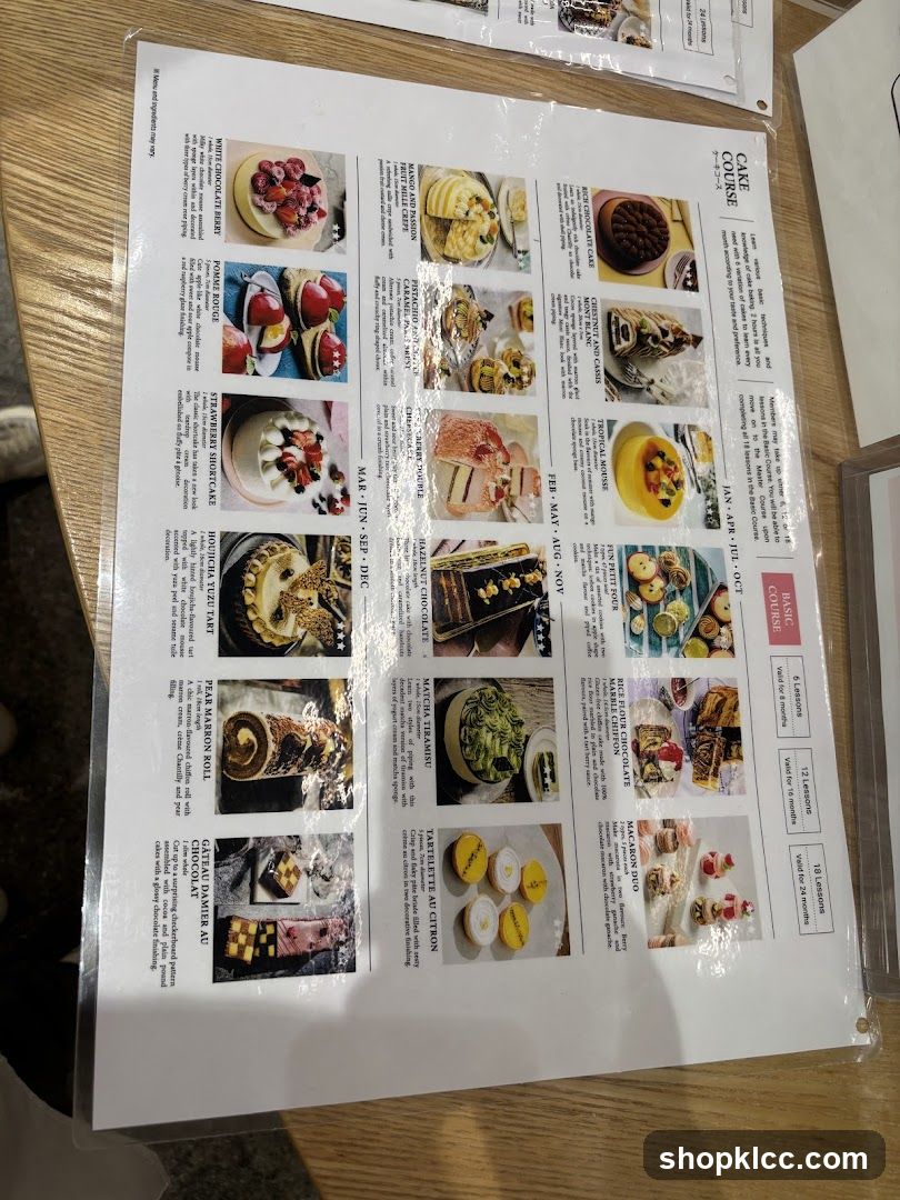 CAKE COURSE