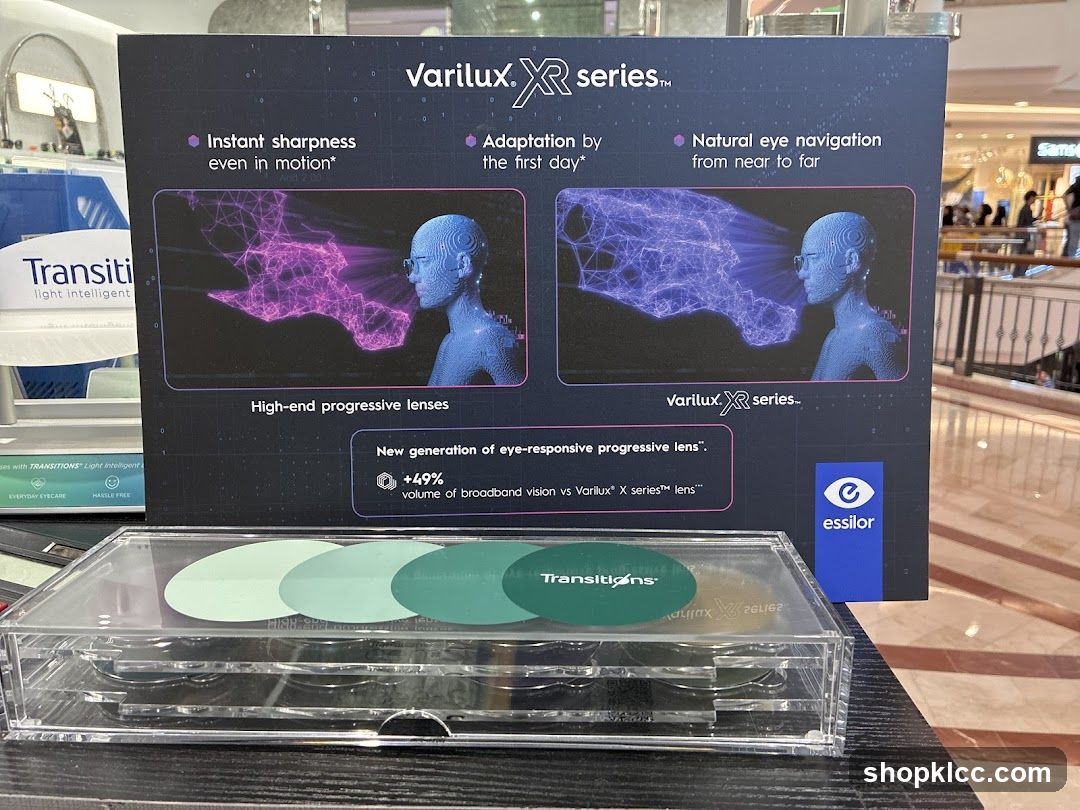 Varilux XR Series Lenses Advertisement