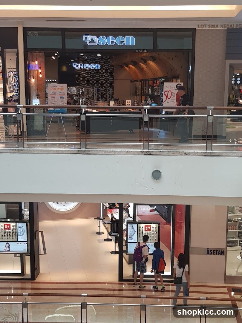 Optical and Watch Stores in a Mall