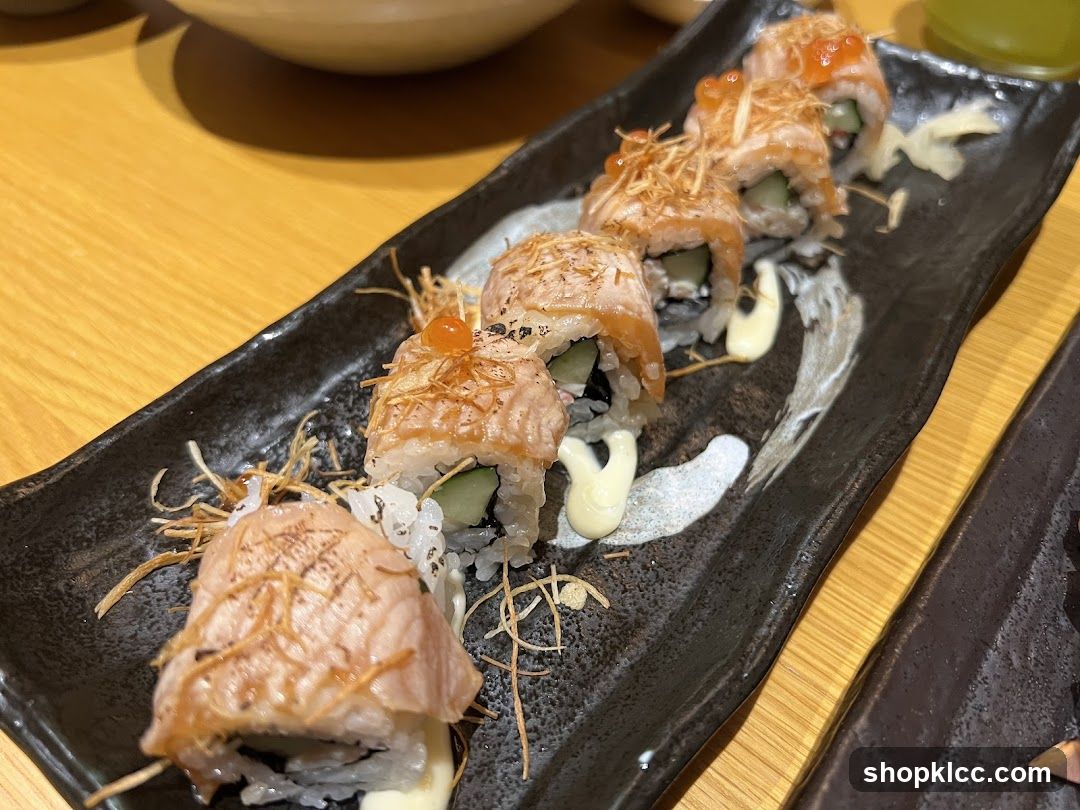 Salmon Sushi Rolls