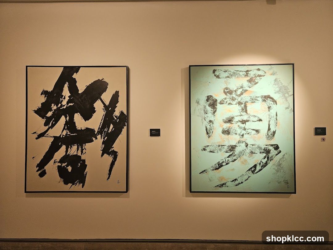 Abstract Calligraphy Paintings