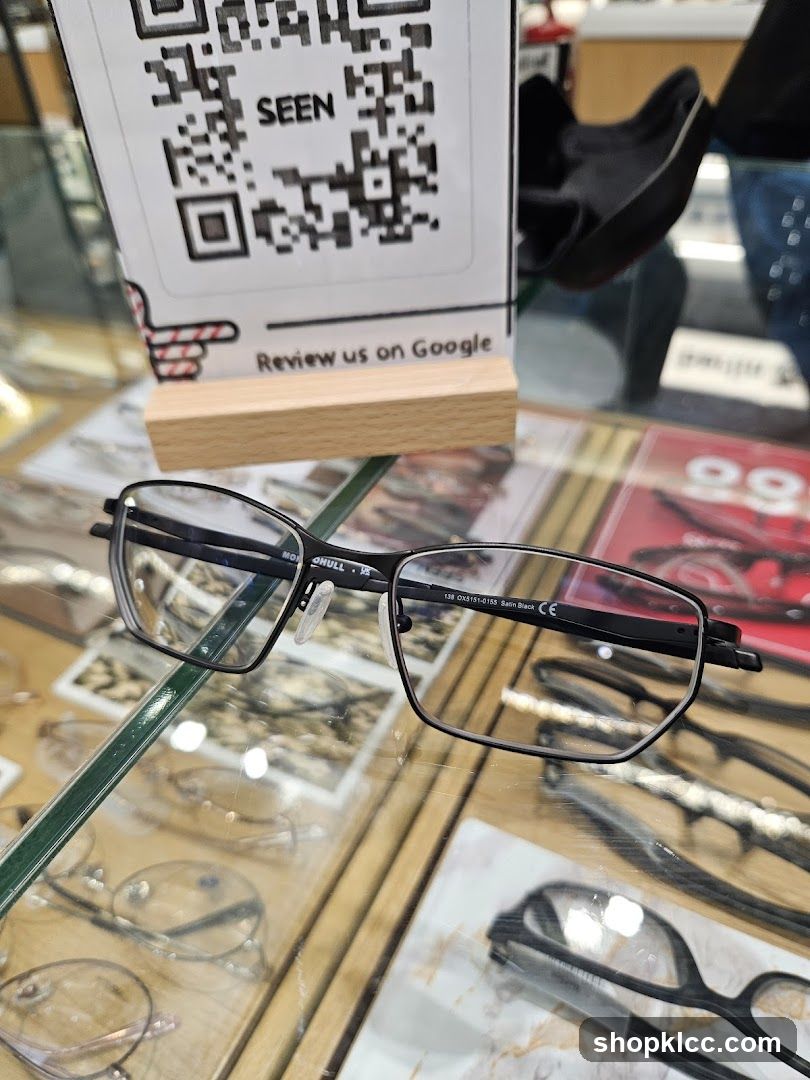 Eyeglasses on Display