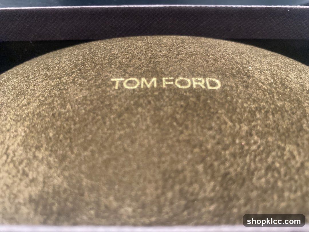 Tom Ford Logo on Case