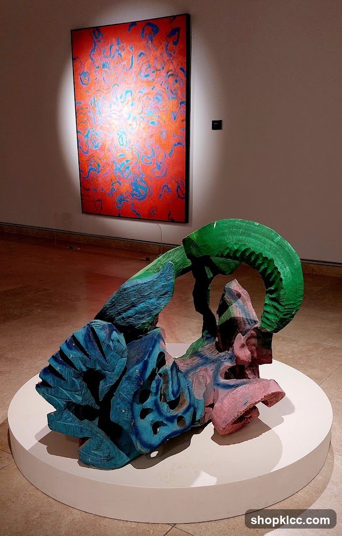 Abstract Sculpture and Painting
