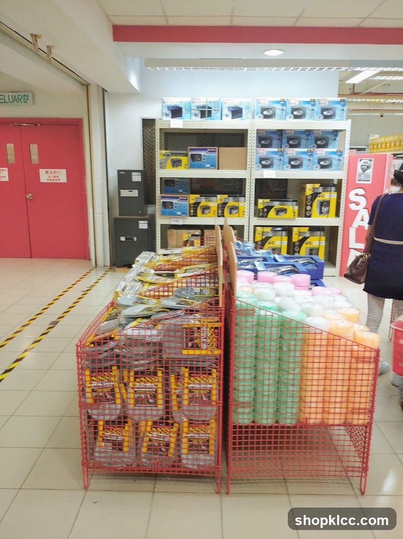 Store Aisles with Merchandise