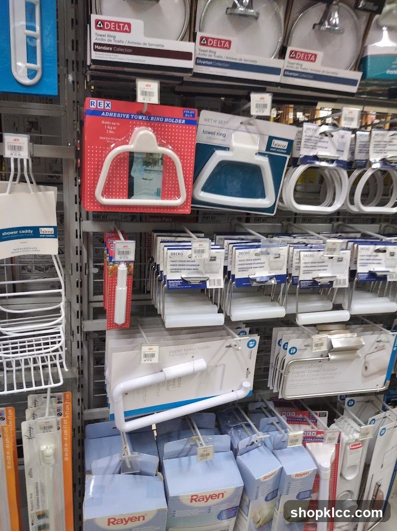 Bathroom Hardware Display