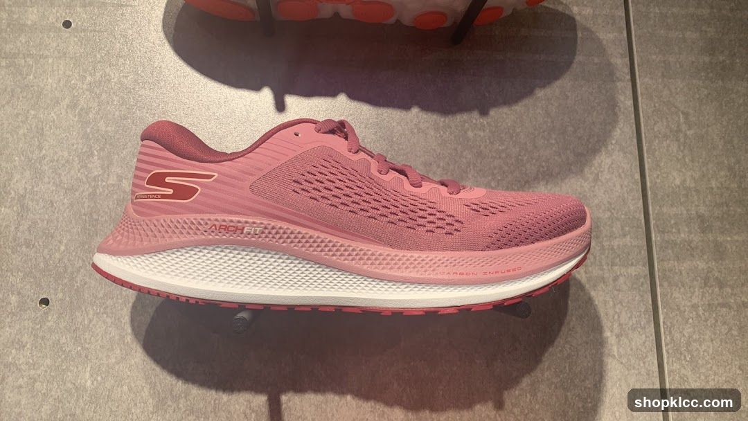 Pink Skechers Running Shoe