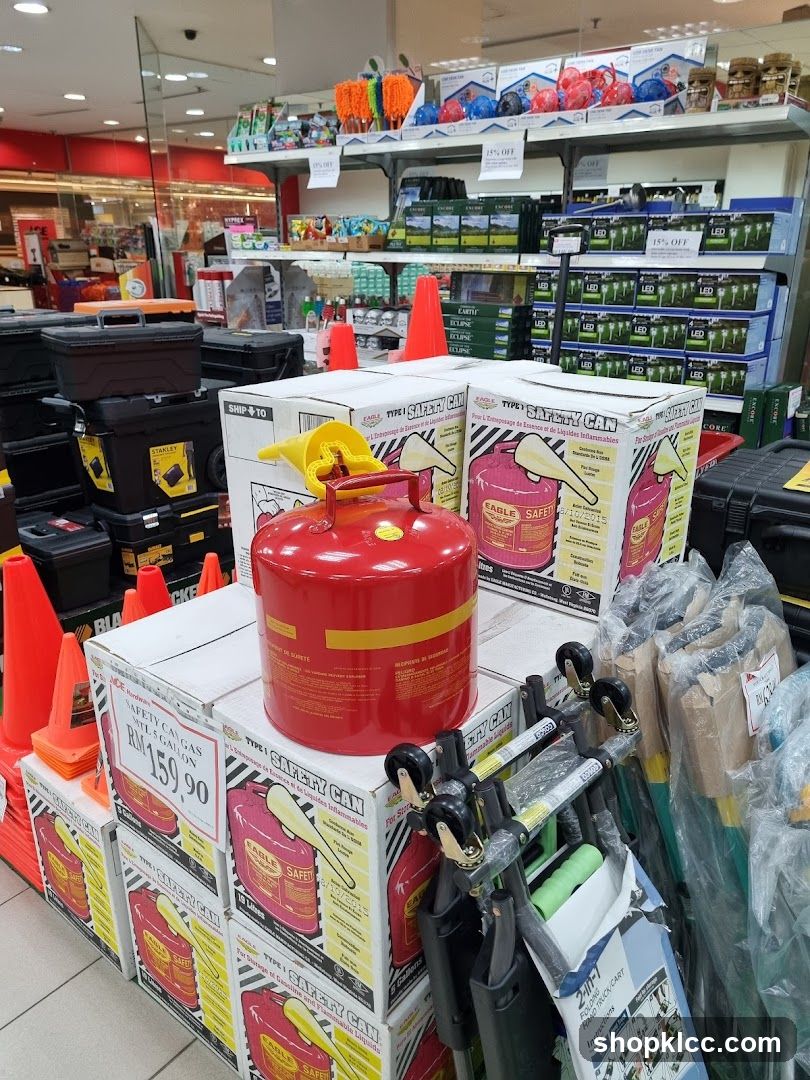 Safety Cans and Storage Boxes